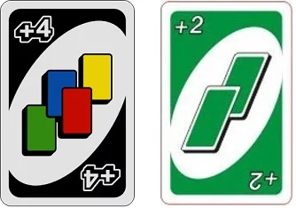 Uno clarifies game rules on +4, +2 cards