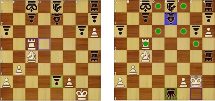 Promotion of a pawn